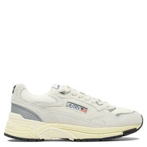 Autry Hyperway Low Man Suede/Mesh Wht/Silv IT 43 Men